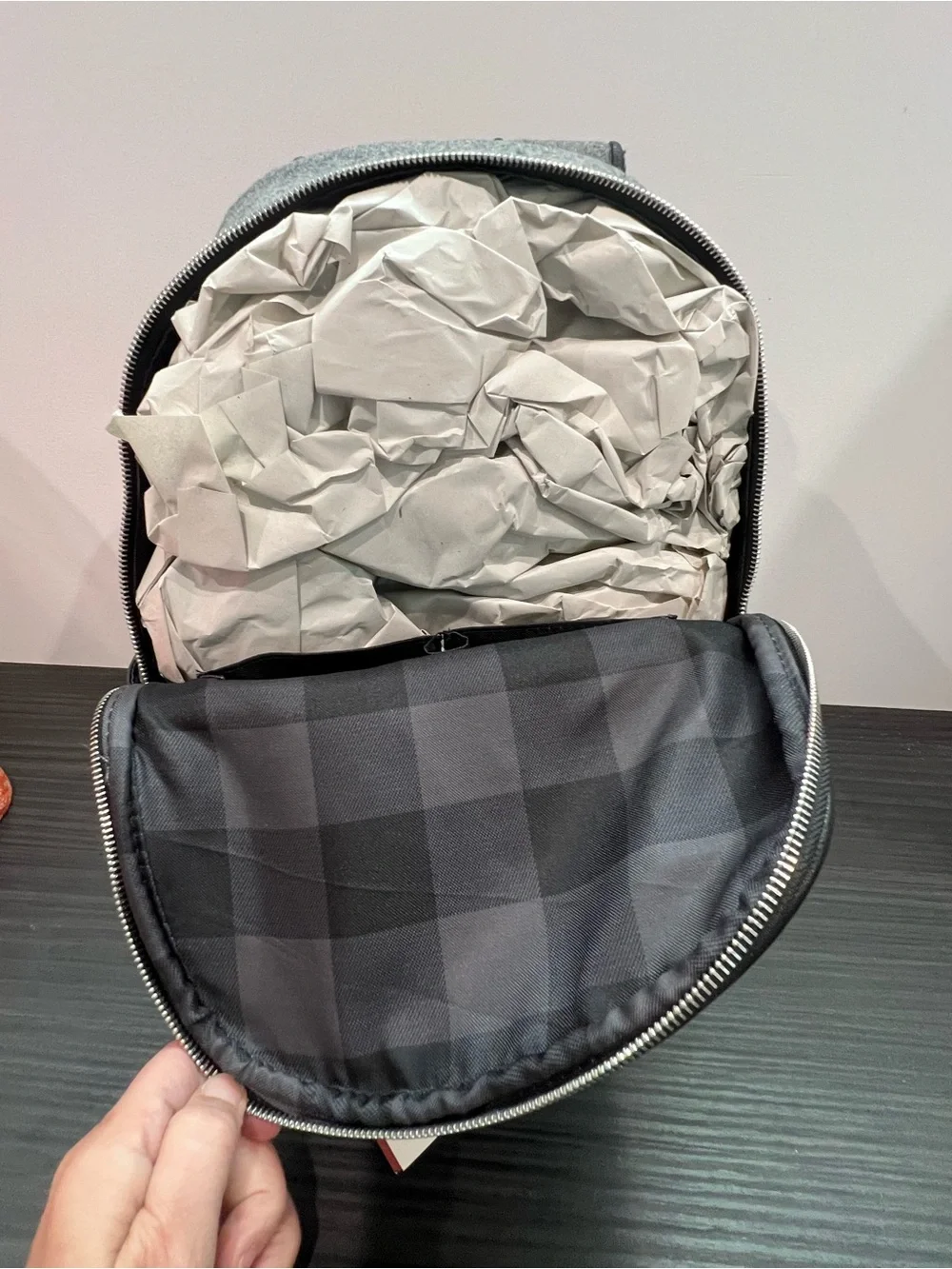 NWT Adam Lippes for Target Gray Backpack